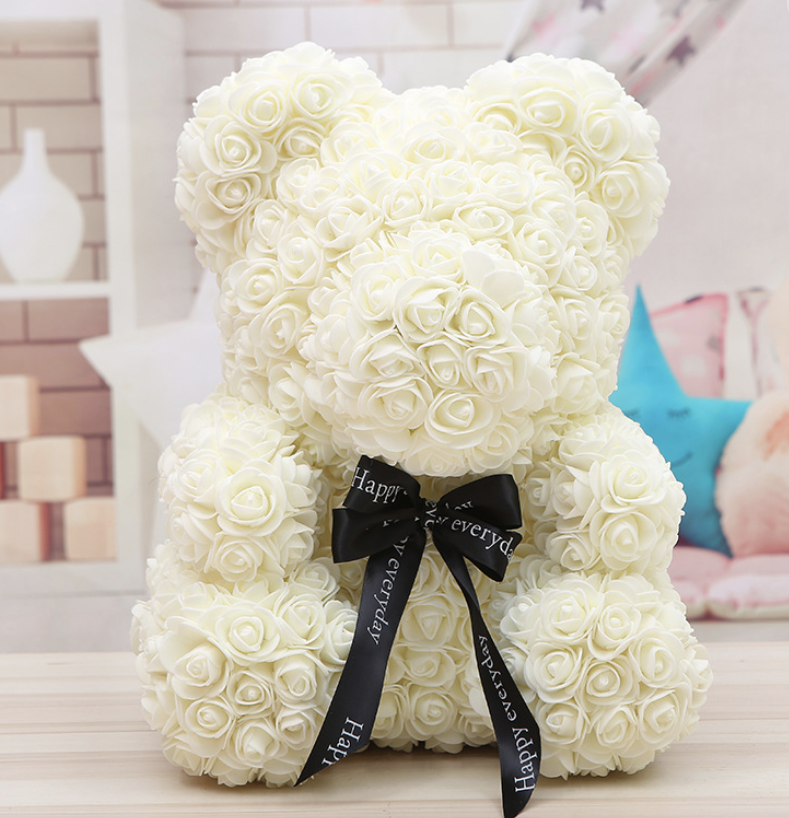 Pink Rose Bear