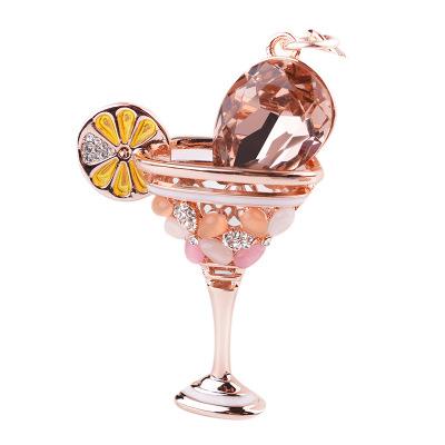 Luxury Wine Glass Keychain