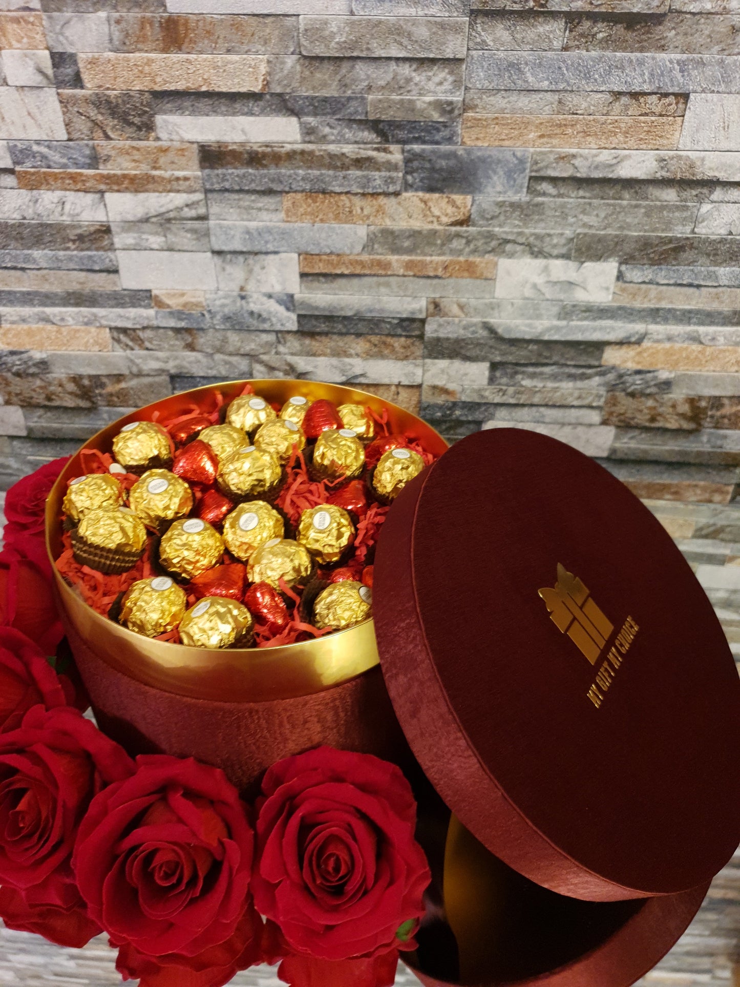 Velvet Maroon Gift Box