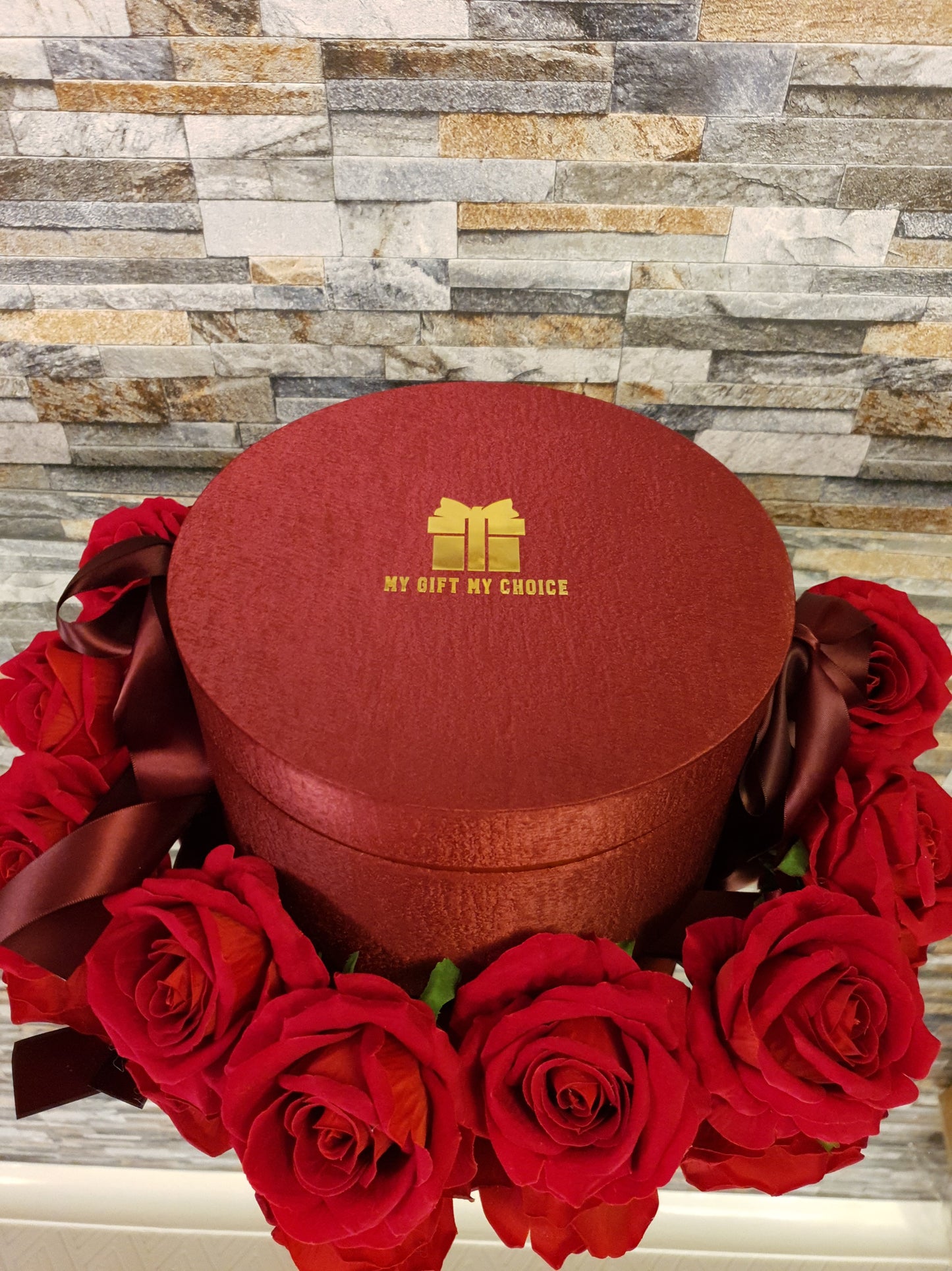 Velvet Maroon Gift Box