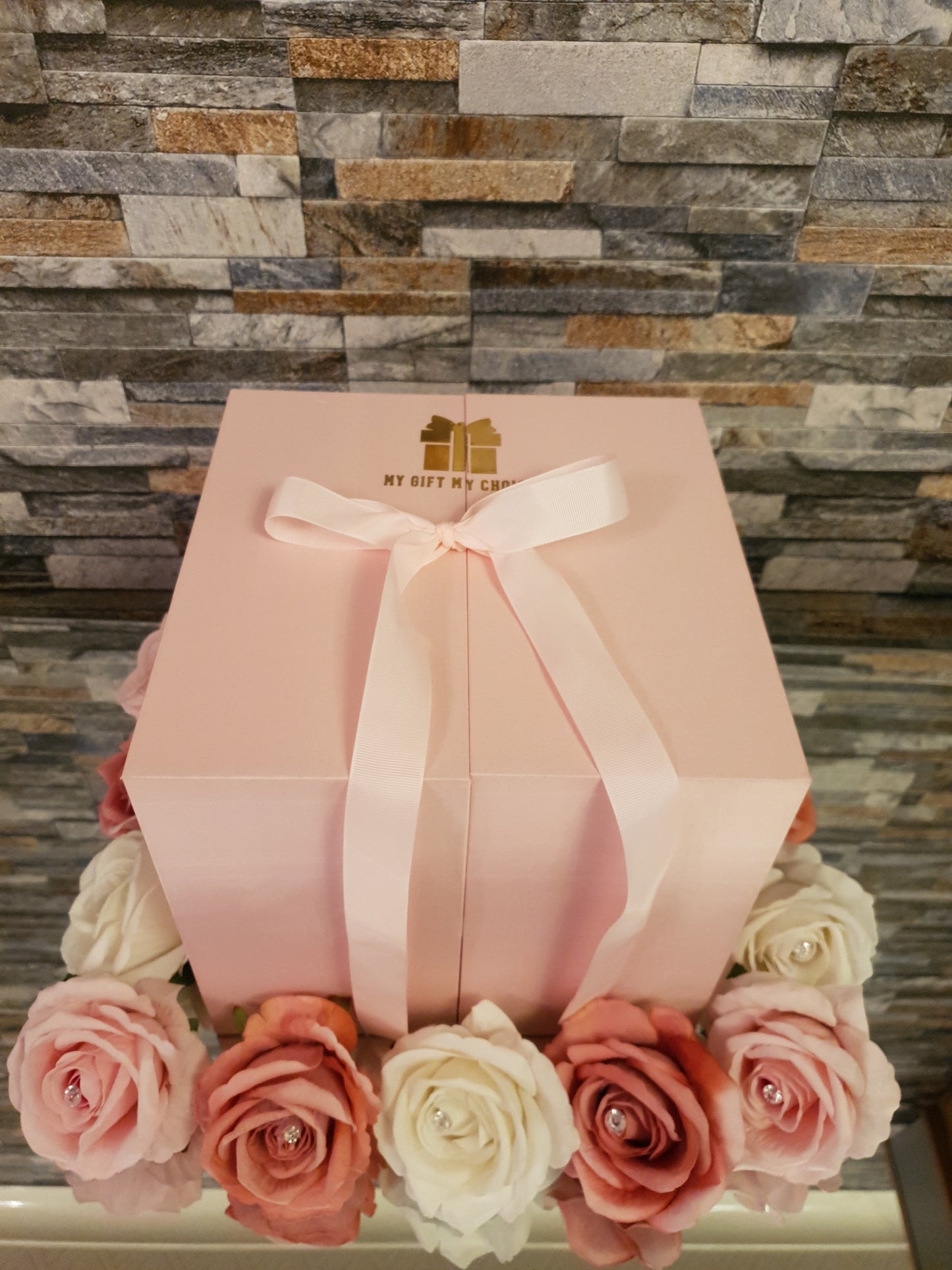 Luxury Pink Love Heart Gift Box