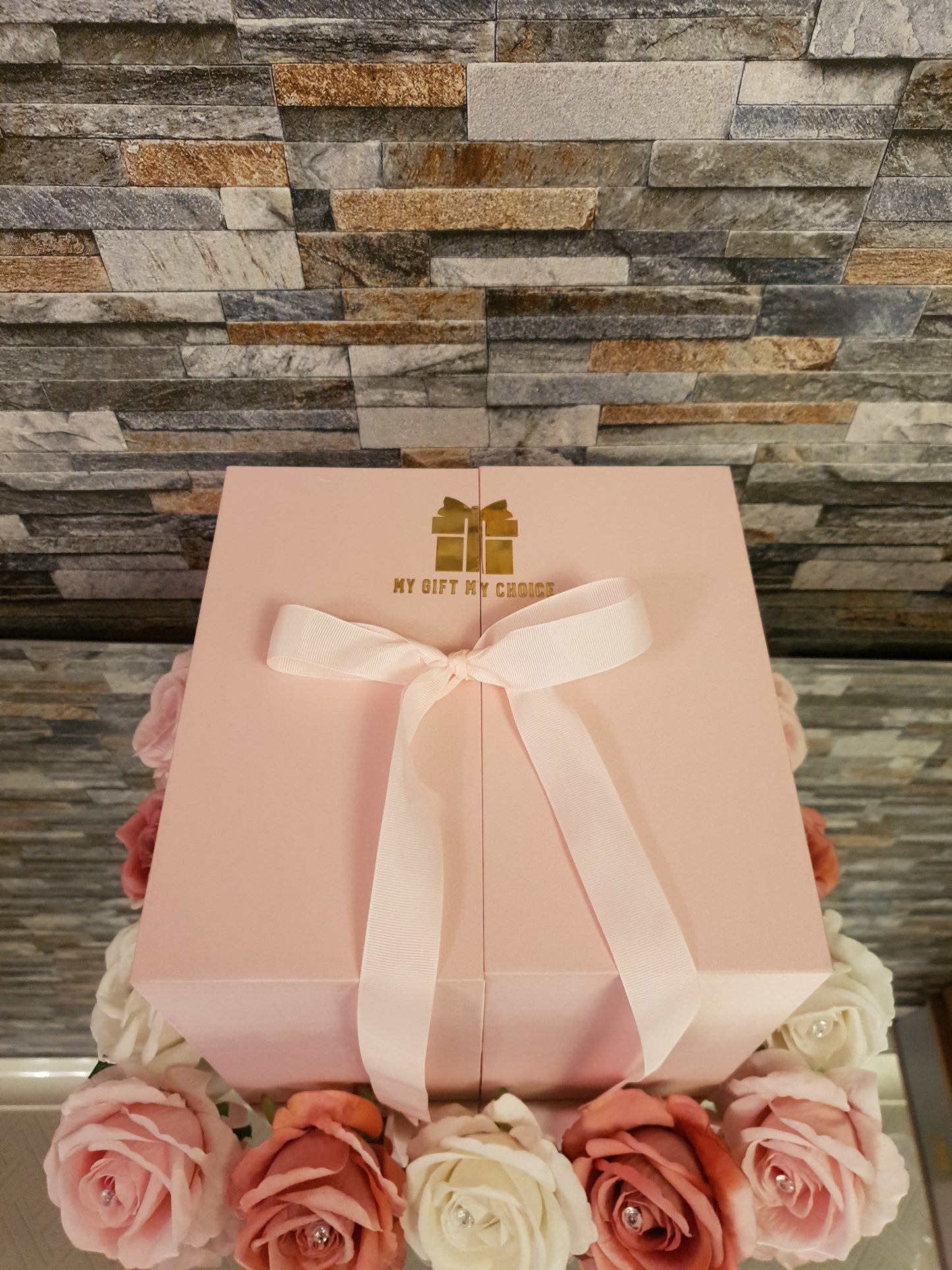 Luxury Pink Love Heart Gift Box