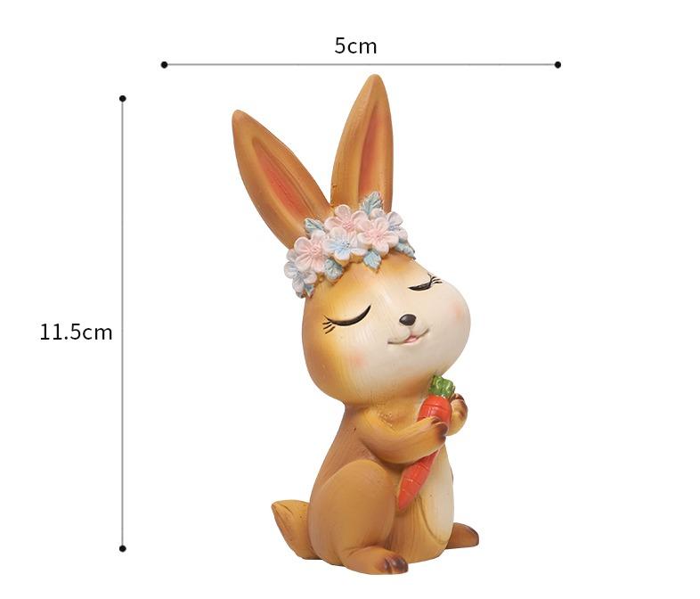 Elegant Rabbit Decoration
