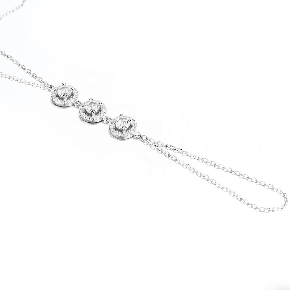 925 Sterling Silver Bracelet With Ring