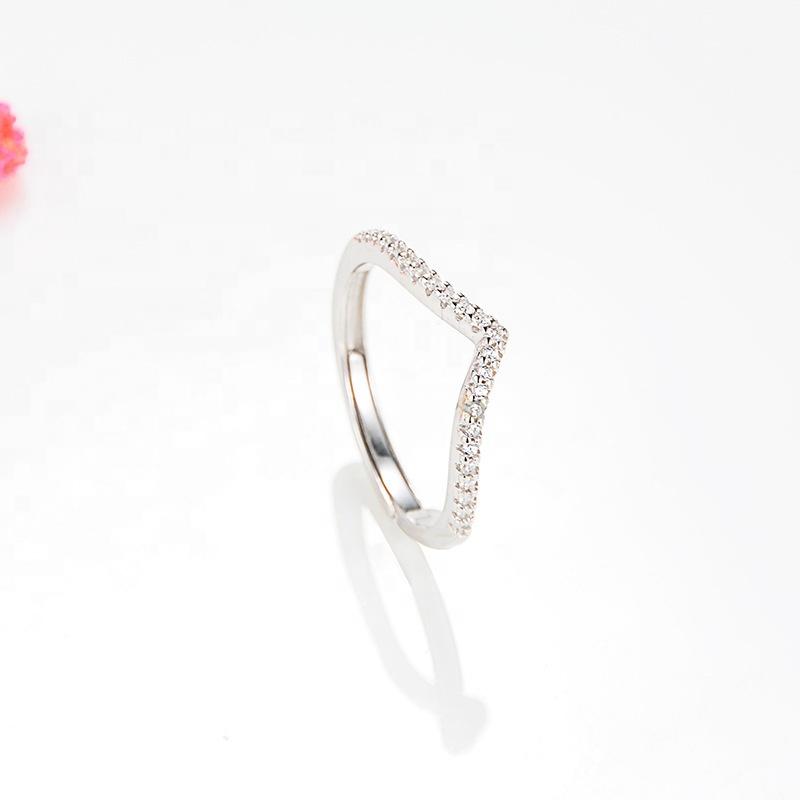 925 Sterling Silver Three-In-One 100 Language I Love You Projection Crown Ring