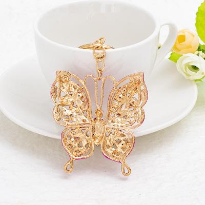 Luxury Exquisite Multicoloured Butterfly Keychain