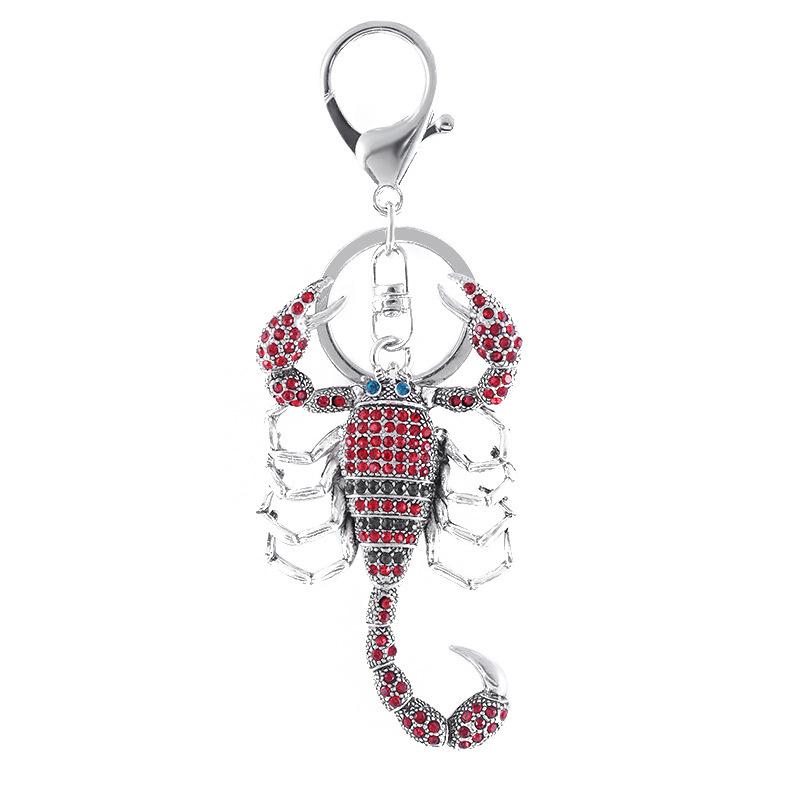 Luxury Red Scorpion Keychain