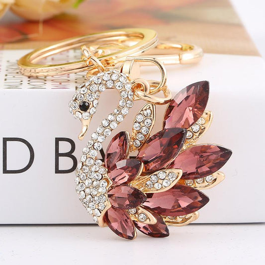 Luxury Swan Keychain