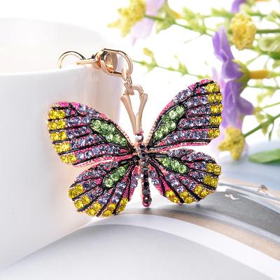 Luxury Black Butterfly Keychain