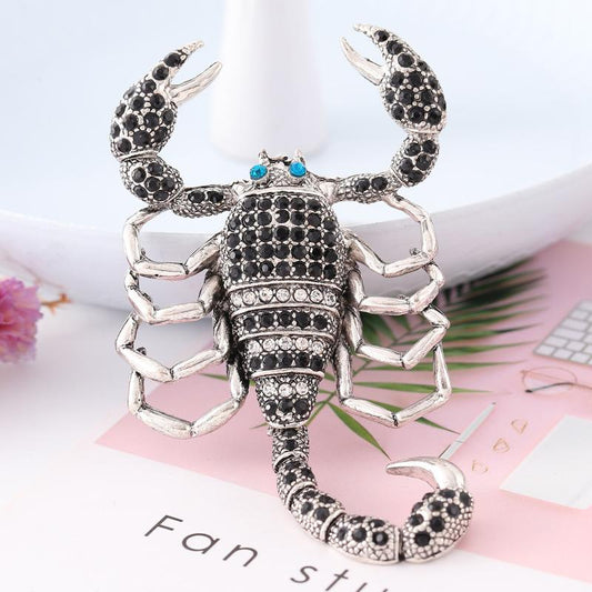 Luxury Black Scorpion Keychain