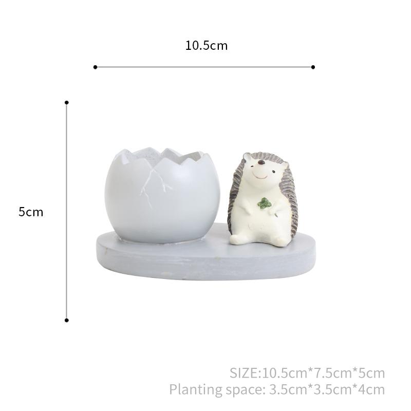 Hedgehog Flower Pot