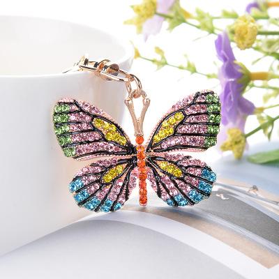 Luxury Multicolour Butterfly Keychain
