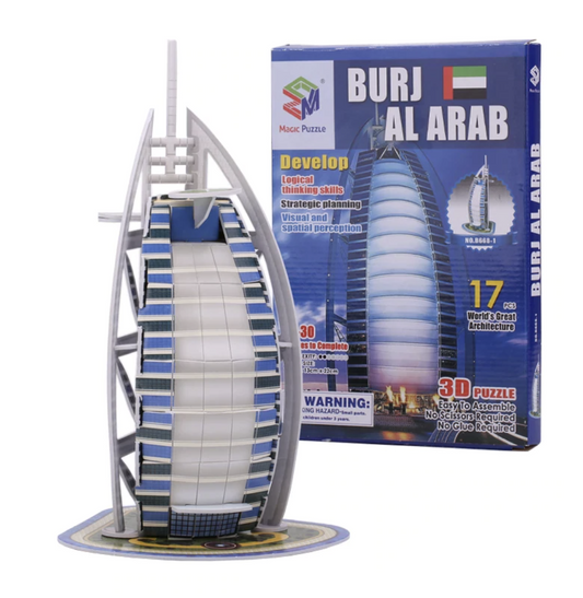 3D Burj Al Arab Jigsaw puzzle
