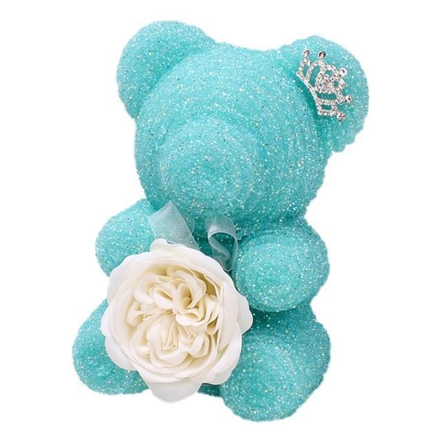 Pink Crystal Rose Bear