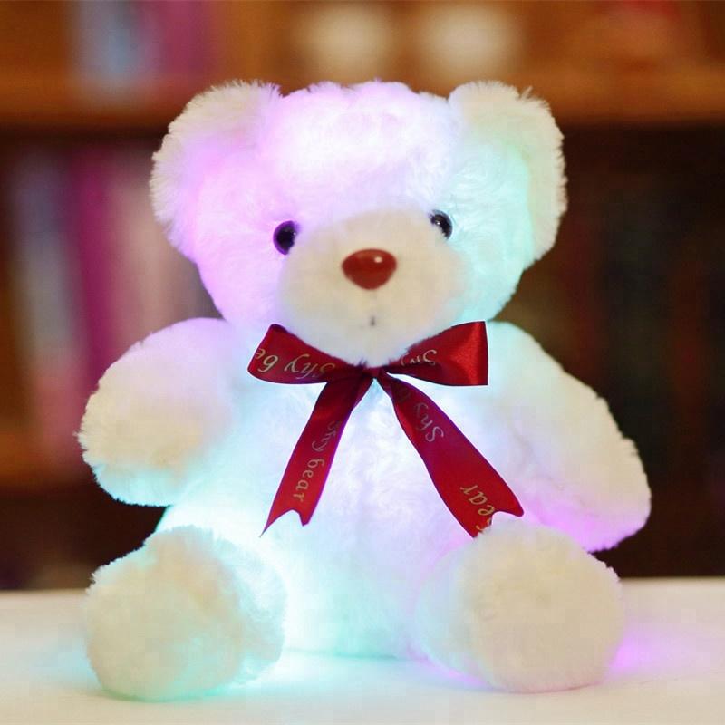 Pink LED Glow Teddy Bear